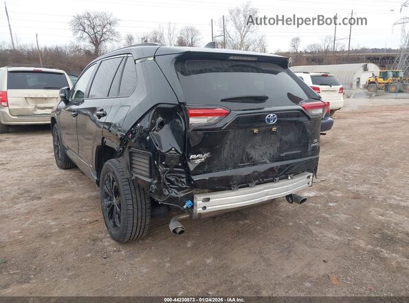 JTM16RFV1ND065806 2022 TOYOTA RAV4 HYBRID Black წინა ხედი