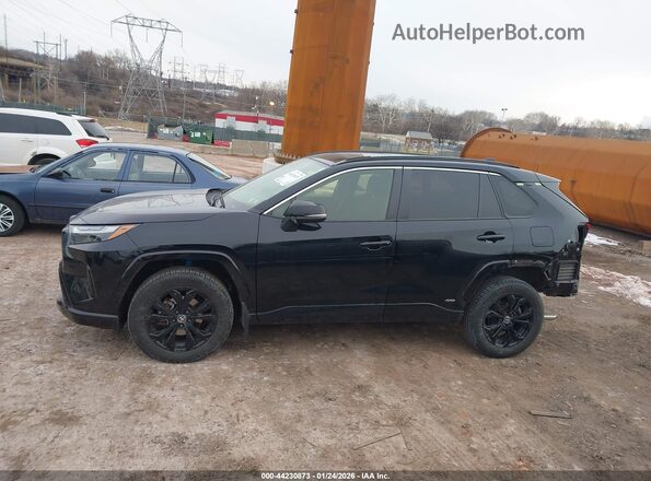 JTM16RFV1ND065806 2022 TOYOTA RAV4 HYBRID Black სალონის 360-გრადუსიანი ხედი