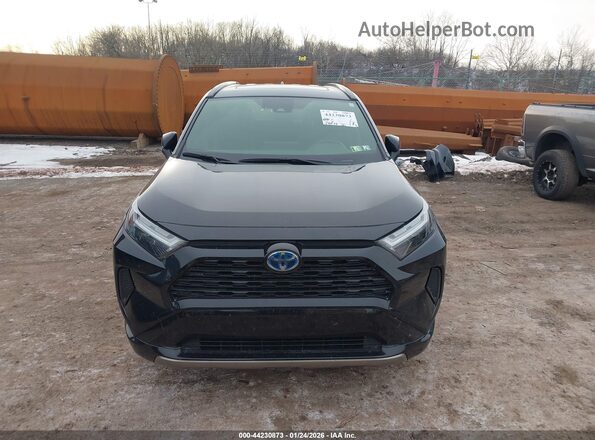 JTM16RFV1ND065806 2022 TOYOTA RAV4 HYBRID Black ხელსაწყოთა პანელის ხედი