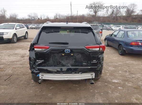 JTM16RFV1ND065806 2022 TOYOTA RAV4 HYBRID Black 
