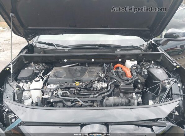 JTM16RFV1ND074960 2022 TOYOTA RAV4 HYBRID Black Widok z tyłu