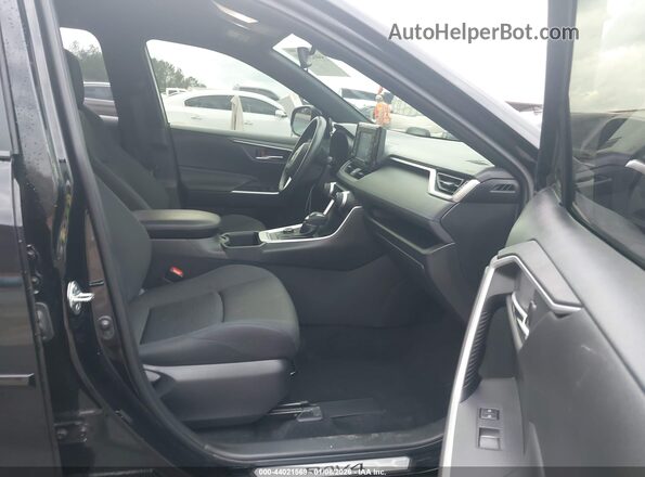 JTM16RFV1ND074960 2022 TOYOTA RAV4 HYBRID Black Widok wnętrza z przodu