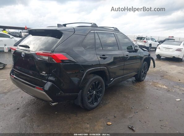 JTM16RFV1ND074960 2022 TOYOTA RAV4 HYBRID Black Tył prawy