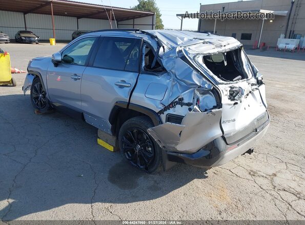 JTM16RFV8ND052499 2022 TOYOTA RAV4 HYBRID Silver Задня ліва чверть