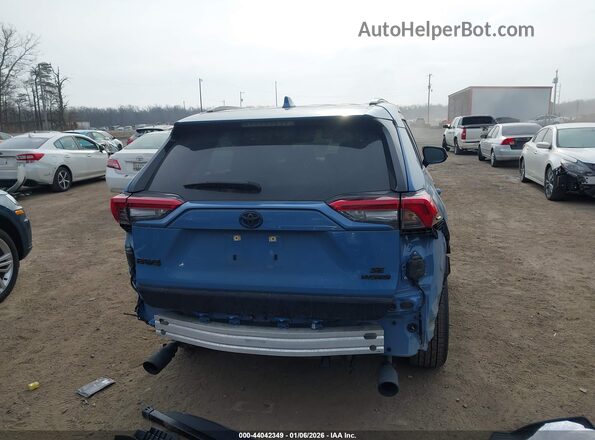 JTM16RFV8ND061686 2022 TOYOTA RAV4 HYBRID Синий 