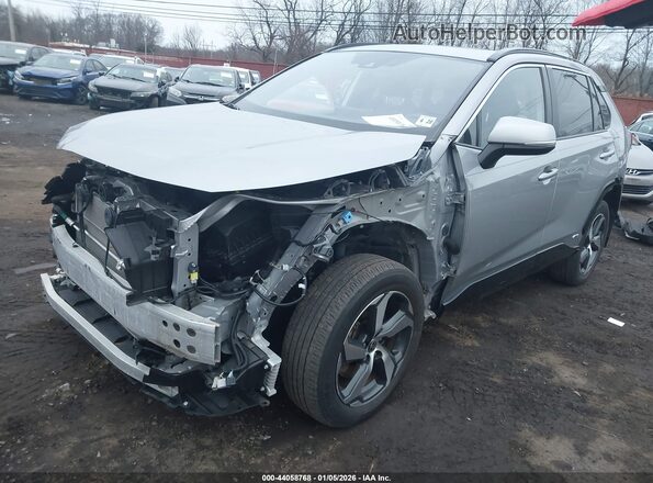 JTMAB3FV1PD122825 2023 TOYOTA RAV4 PRIME Серебряный Передняя левая четверть