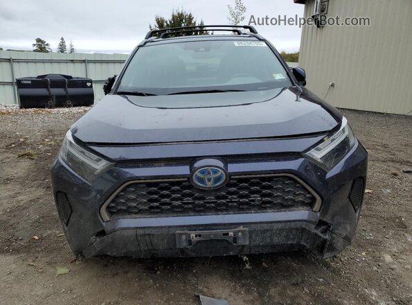 JTMAB3FV2ND110194 2022 TOYOTA RAV4 Blue Widok z przodu