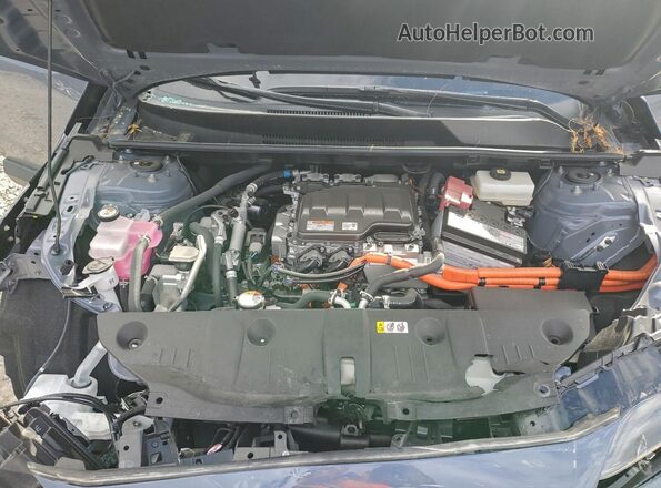 JTMABABA0SA091553 2025 SUBARU SOLTERRA Синий Вид задней части салона