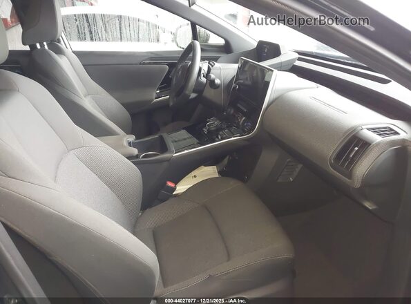 JTMABABA2SA101032 2025 SUBARU SOLTERRA Black Front interior view