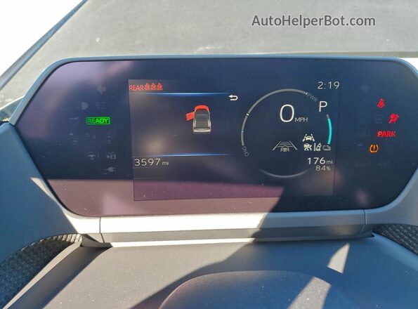 JTMABABA6SA105486 2025 SUBARU SOLTERRA Gray Սարքավորումների վահանակի տեսք