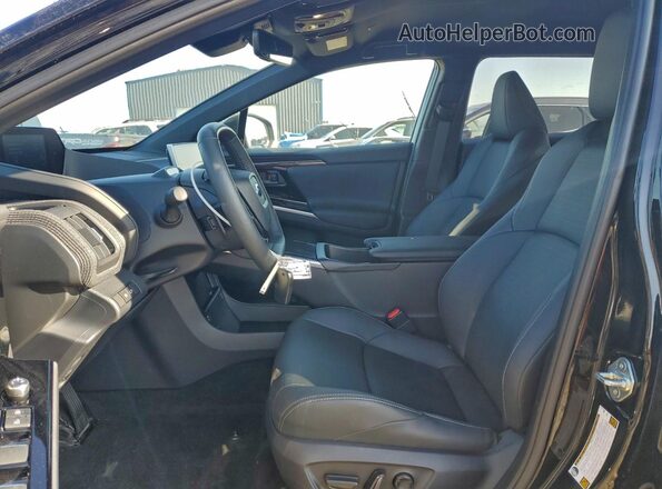 JTMABABA9RA066225 2024 SUBARU SOLTERRA Black Front interior view