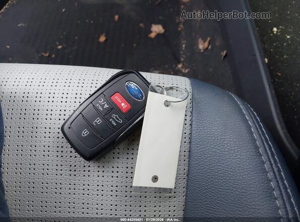 JTMABABA9RA081260 2024 SUBARU SOLTERRA Blue Вид панелі приладів