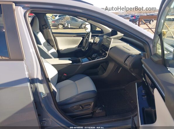 JTMABABA9SA096542 2025 SUBARU SOLTERRA Black Widok wnętrza z przodu