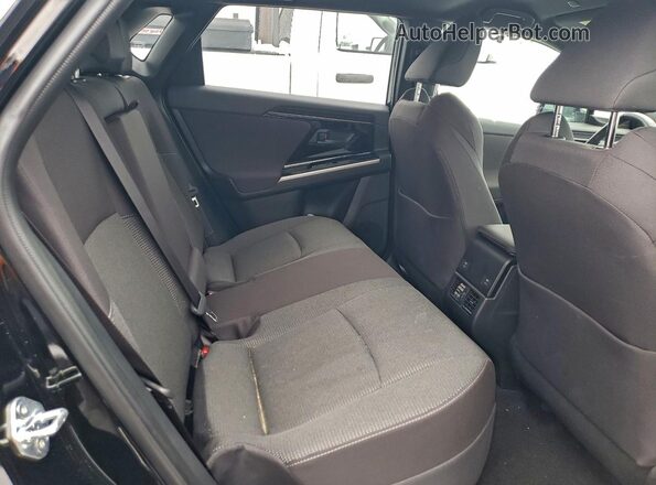 JTMABABAXSA098560 2025 SUBARU SOLTERRA Черный Вид задней части салона