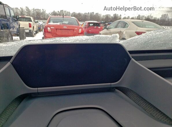 JTMABABAXSA098560 2025 SUBARU SOLTERRA Черный Вид щитка приборов