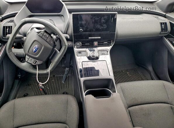 JTMABABAXSA098560 2025 SUBARU SOLTERRA Черный Вид панели приборов