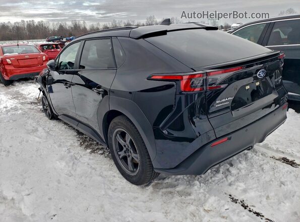 JTMABABAXSA098560 2025 SUBARU SOLTERRA Черный Задняя левая четверть