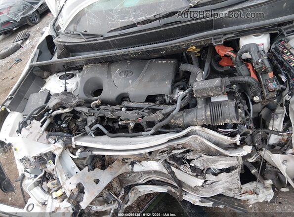 JTMB6RFV7ND533381 2022 TOYOTA LE White Vista trasera