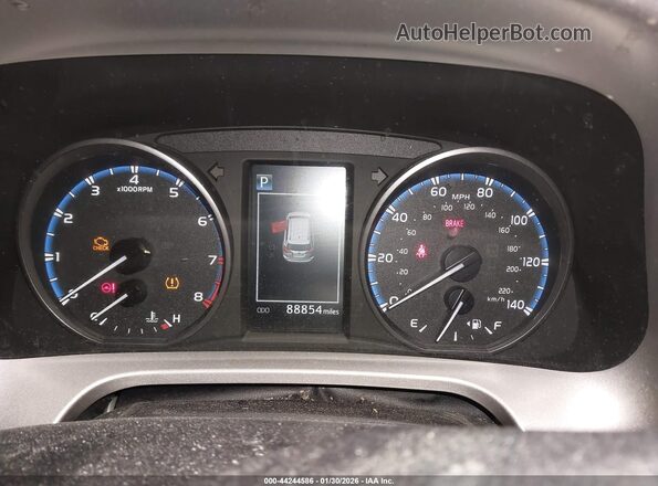 JTMBFREVXHJ173000 2017 TOYOTA LE Gray Vista de los asientos traseros