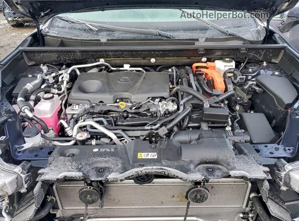 JTMCB3FV8SD271721 2025 TOYOTA RAV4 Blue Vista del compartimento del motor