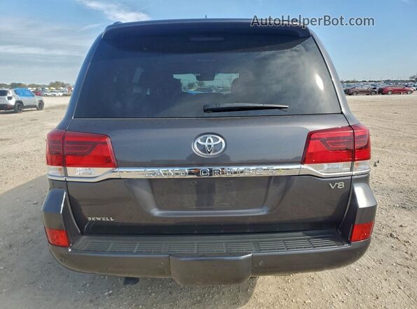 JTMCY7AJ4M4105256 2021 TOYOTA LAND Brown Widok z tyłu