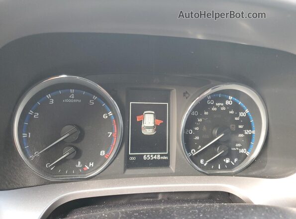 JTMDFREV6GJ068655 2016 TOYOTA LIMITED Белый Вид щитка приборов