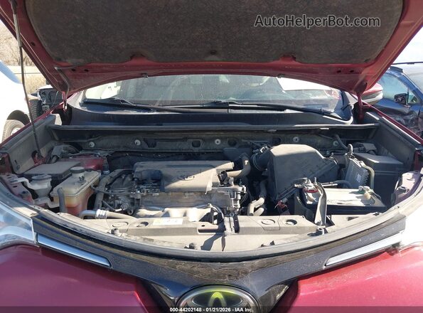 JTMDFREV8JD222143 2018 TOYOTA LIMITED Red Vista trasera