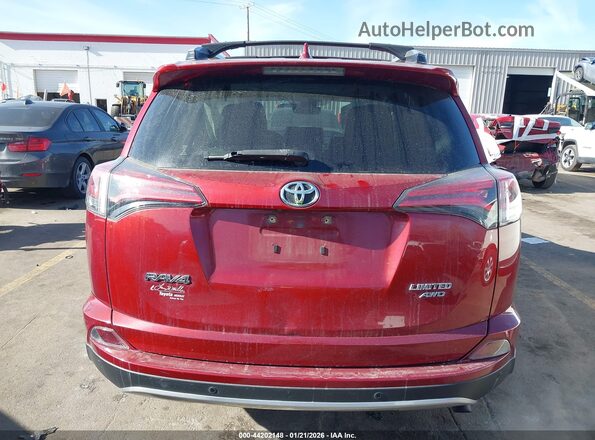 JTMDFREV8JD222143 2018 TOYOTA LIMITED Red 