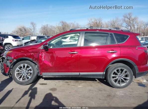 JTMDFREV8JD222143 2018 TOYOTA LIMITED Red Vista interior trasera