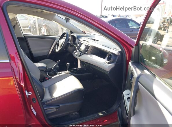 JTMDFREV8JD222143 2018 TOYOTA LIMITED Red Vista interior delantera