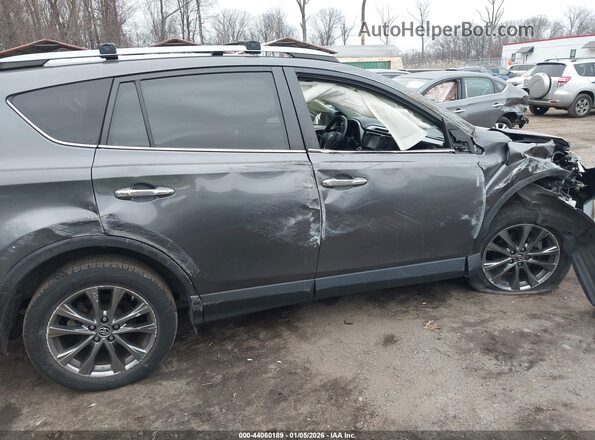 JTMDFREV9JJ238109 2018 TOYOTA LIMITED Gray Вид спереду