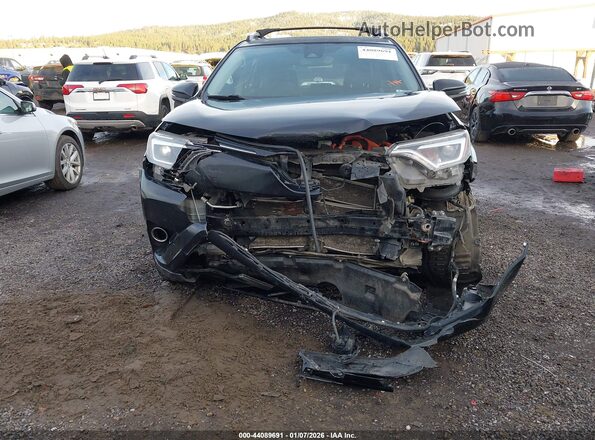 JTMDJREV2GD028618 2016 TOYOTA LIMITED Black უკანა სალონის ხედი