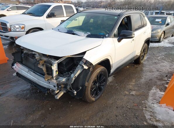 JTME6RFV0ND535857 2022 TOYOTA RAV4 HYBRID White Передня ліва чверть