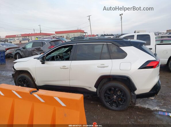 JTME6RFV0ND535857 2022 TOYOTA RAV4 HYBRID White Панорамний вид салону 360°