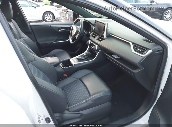 JTME6RFV0ND535857 2022 TOYOTA RAV4 HYBRID White Вид салону спереду