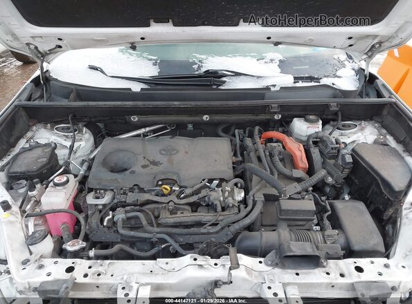 JTME6RFV0ND535857 2022 TOYOTA RAV4 HYBRID White Вид ззаду