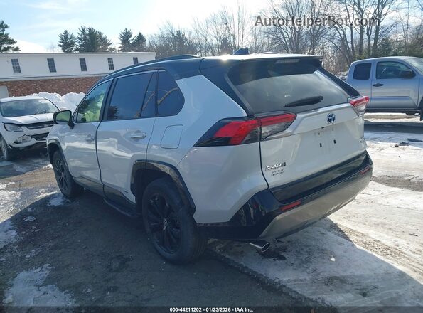JTME6RFV0RD566712 2024 TOYOTA RAV4 HYBRID White Rear left