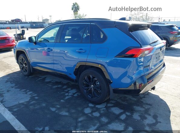 JTME6RFV1ND521837 2022 TOYOTA RAV4 HYBRID Blue Задня ліва чверть