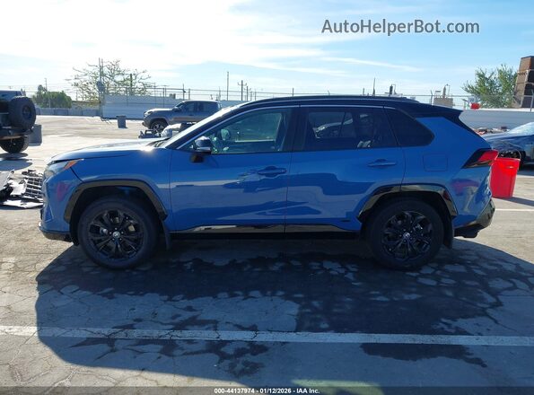 JTME6RFV1ND521837 2022 TOYOTA RAV4 HYBRID Blue Панорамний вид салону 360°