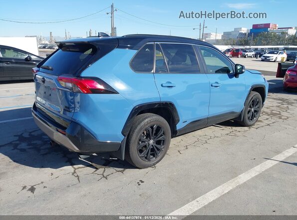 JTME6RFV1ND521837 2022 TOYOTA RAV4 HYBRID Blue Задня права чверть