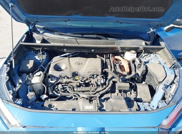 JTME6RFV1ND521837 2022 TOYOTA RAV4 HYBRID Blue Вид ззаду