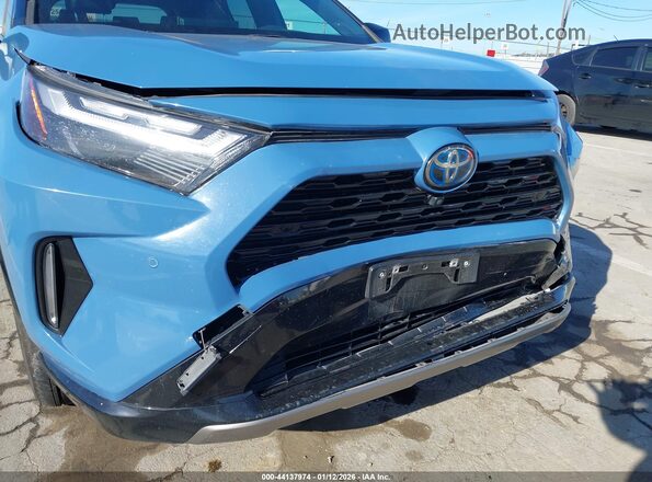 JTME6RFV1ND521837 2022 TOYOTA RAV4 HYBRID Blue Вид спереду