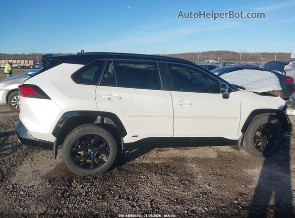 JTME6RFV6RD569727 2024 TOYOTA RAV4 HYBRID Белый Вид задней части салона