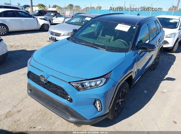 JTME6RFV7SD579558 2025 TOYOTA RAV4 HYBRID Blue Вид спереду