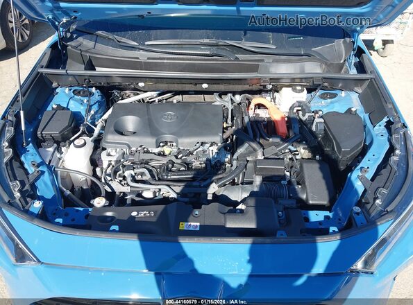 JTME6RFV7SD579558 2025 TOYOTA RAV4 HYBRID Blue Вид ззаду