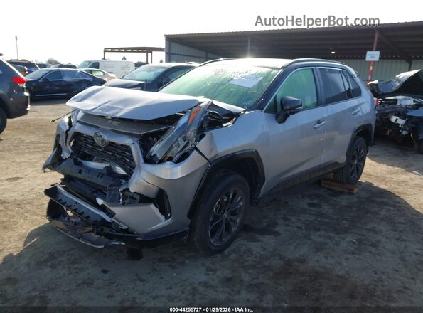 JTME6RFV8PD544681 2023 TOYOTA RAV4 HYBRID Gray Առջևի ձախ երեք քառորդ տեսարան