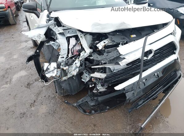 JTME6RFV9ND527272 2022 TOYOTA RAV4 HYBRID White Front view