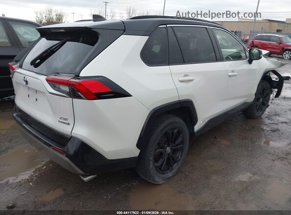 JTME6RFV9ND527272 2022 TOYOTA RAV4 HYBRID White Rear right