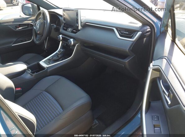 JTME6RFV9ND528633 2022 TOYOTA RAV4 HYBRID Blue Vista interior delantera