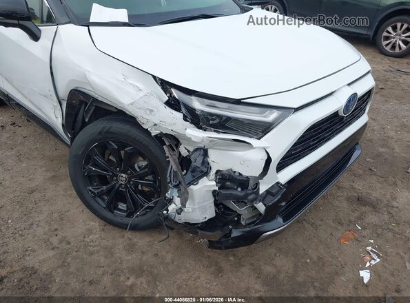 JTME6RFV9PJ035958 2023 TOYOTA RAV4 HYBRID White Դիմացի տեսք